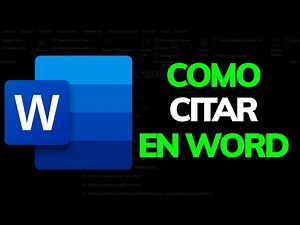 ➤ How to CITE in WORD (APA Standards) ➜ Bibliographic References