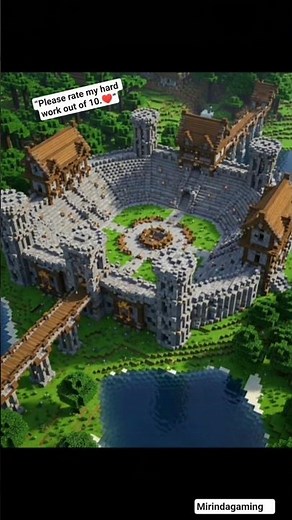 “Epic Arena Entrance in Minecraft 🎬"