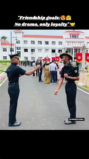 Friendship Goals 🤝 | No Drama, Only Loyalty 💯❤️ | #trending #nda #defence #goals #indianarmy #shorts
