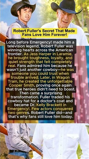 🤠 Robert Fuller’s Secret That Made Fans Love Him Forever! #shorts