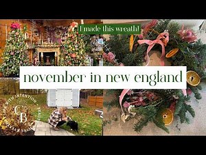 Holiday Decor + Inspo, Homemade Chowder & a DIY wreath
