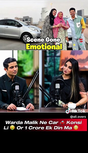 Warda Malik Ne Car 🚗 Konsi Li 🤑 Or 1 Crore Ek Din Ma 😳💯#podcast #foryou #foryourpage #fyp #viralvideo