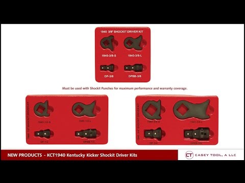 KCT1940 Kentucky Kicker Shockit Driver Kits - Now Available from Casey Tool!