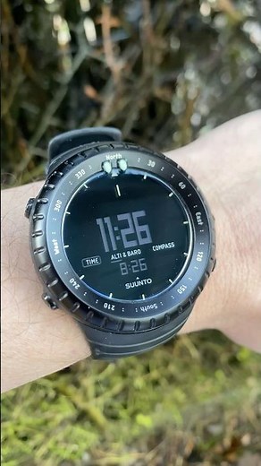 Denzel Washington's watch in the movie "The Equalizer"? Here is the Suunto Core ALL BLACK ! #watches