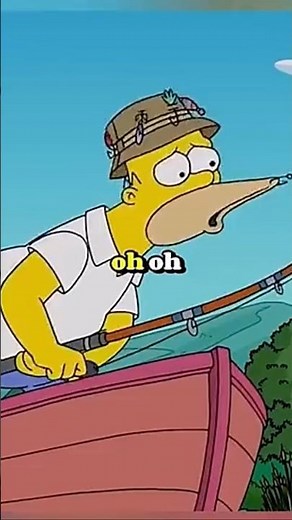 What happens when the Simpson family goes fishing?