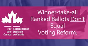 Alternative Vote (winner-take-all ranked ballot): It's no solution for the democratic deficit