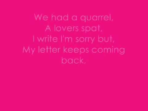 Elvis Presley - Return To Sender - Lyrics On Screen
