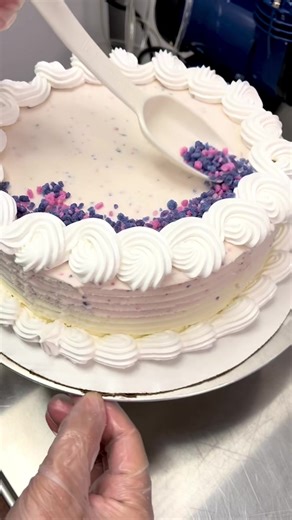 Delicious Cotton Candy Blizzard Cake Recipe