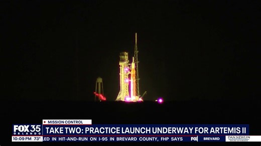 NASA conducts Artemis II wet dress rehearsal