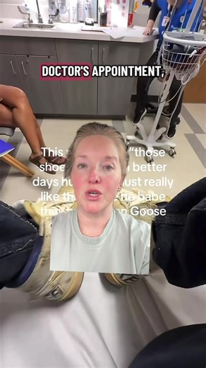 When the Nurse is more worried about ✨Your Shoes’ Health✨😳😂😅 #uglyshoes #goldengoose #shoecollection @Jasmine