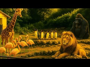 Basel Zoo Tour | Amazing Animals and Nature in Switzerland 🦒🐅 | 4K Walking Tour