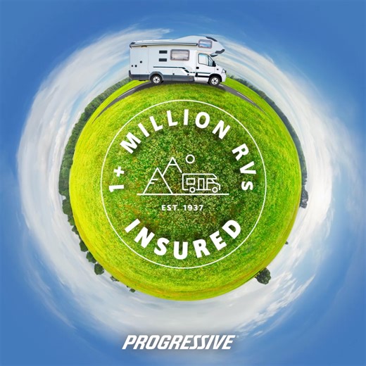 Keep the good times rolling with Progressive. We insure 1 million RVs; see if we can protect yours too! | Progressive