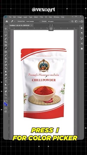 Press I for Color Picker in Photoshop | Eyedropper Tool Shortcut Explained