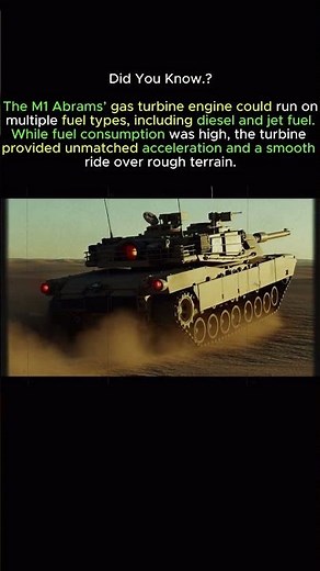 M1 Abrams Gas Turbine Engine – Modern Tank Power#tanks #history #ww2