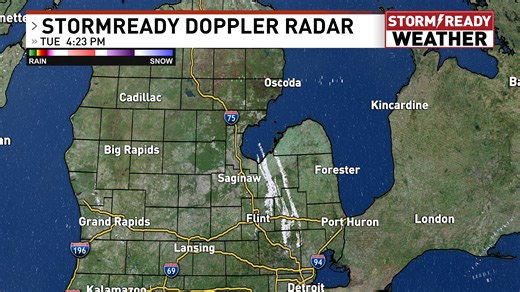 37K views · 152 reactions | Interesting sight on radar this afternoon. It was not snow with the clear skies and sunshine! What it was is actually military chaff. | Mid-Michigan NOW | Facebook
