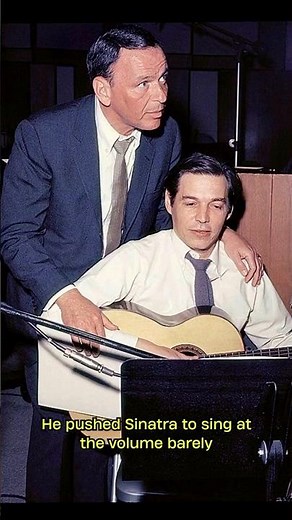 When Frank Sinatra met Bossa Nova 🎙️🌊 #bossanova #franksinatra #tomjobim #MusicHistory #brazil