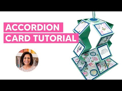 🔴How to Make a Fun & Easy Pull Up Accordion Card