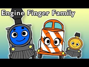 Engine Finger Family and More |Nursery Rhymes from Mother Goose Club!