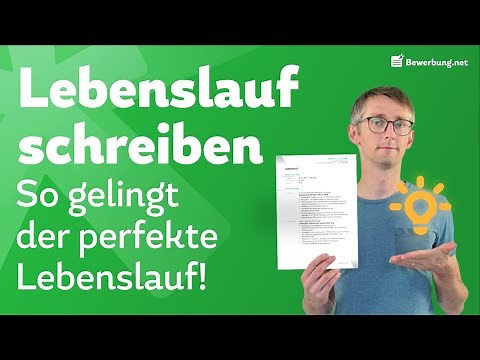 Lebenslauf erstellen - Den perfekten Lebenslauf schreiben