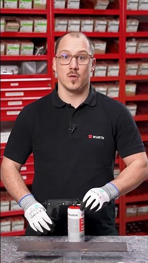 Try the Würth Spraymaster – an easy-to-use handle for spray cans.