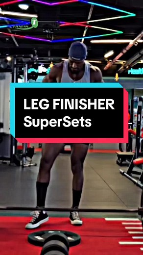 Leg Finisher (Supersets)🔥💪🏾| Give this workout a try and see how your legs are banging.🔥💯 Save Share and tag your friend👯‍♂️ Let's grow those legs champs! 💎 - - - - - - - - - #xtremtfitness #leg #barbell #legworkout #supersets #legday #gym #fitnesstips #fitnessworkout #redgym #workout #squat #foryou #dumbellworkout #dxb #dubaifitnesschallenge #pt #lovingdubai #dubaimarina