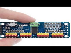 PCA9685PW 16 Channel 12-Bit PWM Servo Shield Driver I2C Interface PCA9685 Module For Raspberry Pi