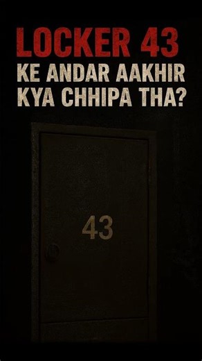 He opened the locker…but the locker never let him leave.😨Locker No.43 has a secret 🤫 #dramaadealer