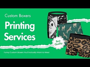 Funny Custom Boxers You’ll Actually Want to Wear | Design Yours Now!