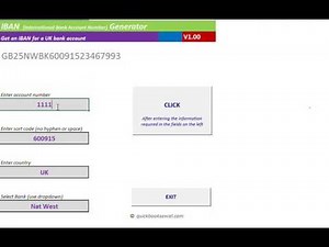 IBAN Validator and Generator