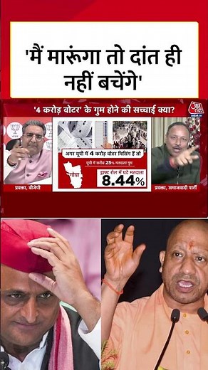 SIR Controversy in UP: मैं मारूंगा तो दांत ही नहीं बचेंगे, सपा प्रवक्ता Anurag Bhadauria का पलटवार