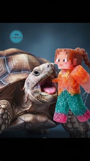 THIS POOR GUMMY NEVER STOOD A CHANCE AGAINST TORTOISE #Funny #Turtle