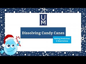 Dissolving Candy Canes: At Home Science Experiment