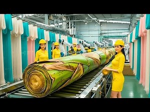 How Banana Stem Waste Is Turned into High-Value Products | Inside the Factory