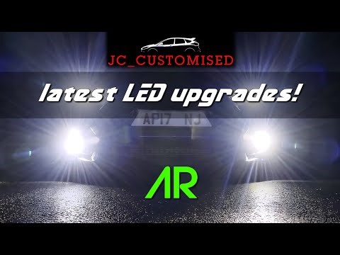 Checking out the latest LED innovations from JC Customised! | Focus RS