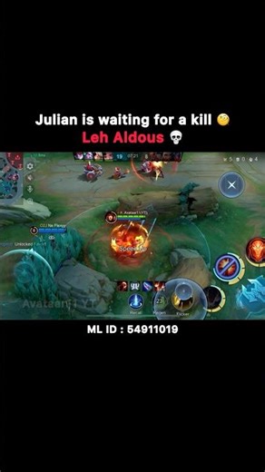 Julian is waiting for the perfect time, huh? 🤔#mobilelegends #mlbb #MLBBCreator #MLBBNinja #shorts