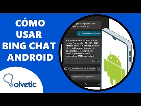 Cómo USAR BING CHAT ANDROID