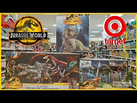 Jurassic World Dominion New Toys Unleashed at Target