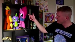 WATCH: This Army Vet LOVES the animated TV show 'My Little Pony: Friendship Is Magic' and explains why -- (click video for audio) | Nightline