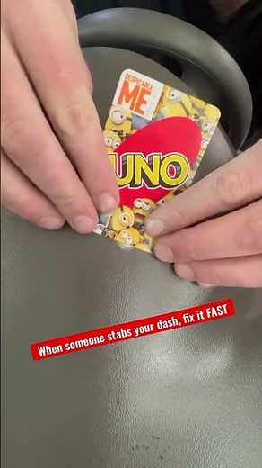 Dash repair after brutal stab