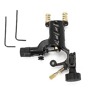 Rotary Tattoo Machines,Dragonfly Rotary Tattoo Gun Shader & Liner Black Motor Tattpp Gun Kits Tattoo Supply for Artists