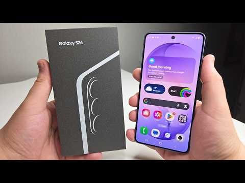 Samsung Galaxy S26 Unboxing & First Impressions!