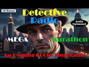All Night Old Time Radio Shows | Detective Radio Mega Marathon | Classic Mystery OTR | 10 Hours!