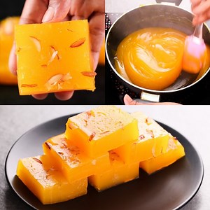 Custard powder halwa recipe | custard halwa recipe | eggless & without oven | N'Oven - Cake & Cookies