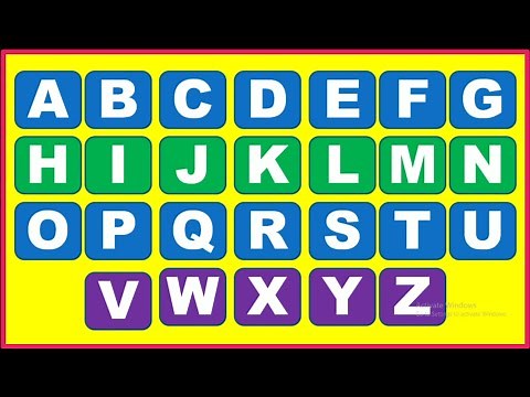 Alphabet A B C D E F G H I J K L M N O P Q R S T U V W X Y Z