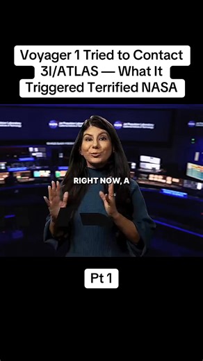 55K views · 278 reactions | Voyager 1 Tried to Contact 3I/ATLAS — What It Triggered Terrified NASA P1 #news #footage #nasa #science #trending #ufo #alien #ufos #interstellarobjects #oumuamua #2IBorisov #interstellarvisitors #3IATLAS #asteroid #update #science #fyp #fypvideo @topfans | Blackskin Gallery | Facebook