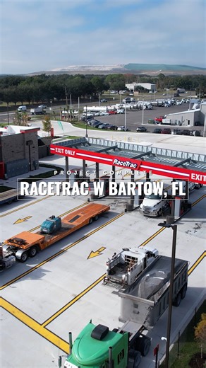 RaceTrac W Bartow, FL | Project Complete We’re excited to announce the opening of a brand-new RaceTrac in W Bartow, Florida! This facility is designed to serve the community and travelers alike with convenience and comfort. Highlights include: ✅ A spacious 6,000 sq. ft. convenience store offering everything from fresh coffee and frozen yogurt to apparel and travel essentials. ✅ 13 Gilbarco Encore fuel dispensers with six product options: Diesel, E-85, 88, 87, 89, and 93. ✅ Dedicated trucking lan