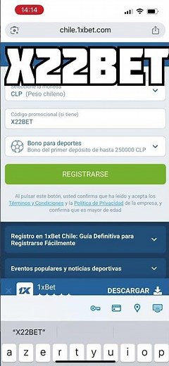 1xbet código promocional. Cómo usar código promocional 1xbet. Cómo registrarse en 1xbet 2025
