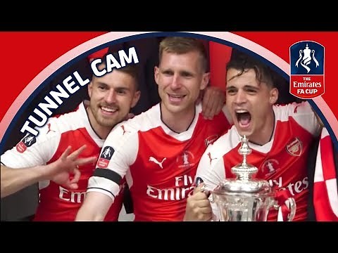 EXTENDED EMIRATES FA CUP FINAL TUNNELCAM! Arsenal v Chelsea 2017