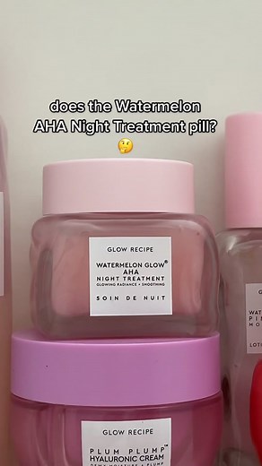 Testing Glow Recipe Watermelon Night Treatment | Pillow Test