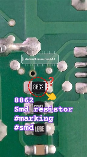 8862 #smdresistor #electricalengineeringxyz